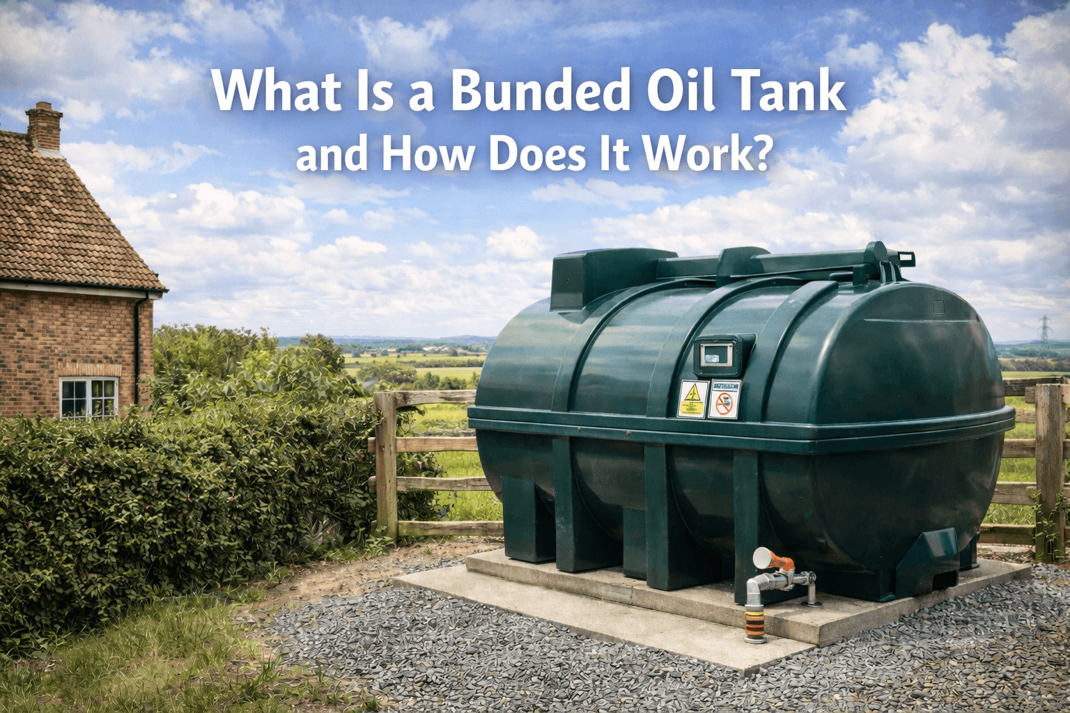 bunded oil tank
